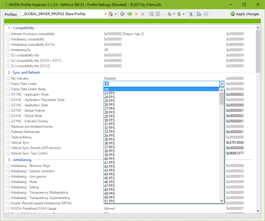 skyrim nvidia inspector tweaks