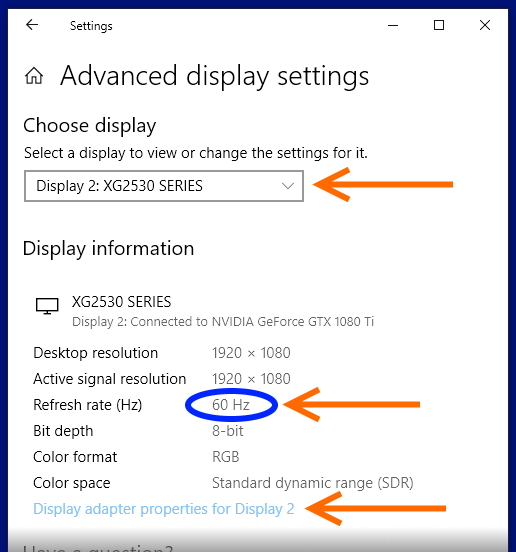 Howto Fix Testufo Stuck At 60hz Faq Blur Busters Forums