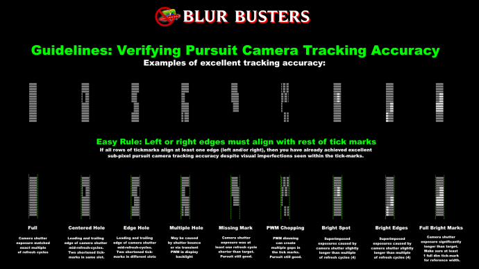 HOWTO: Pursuit Camera With Motion Tests | Blur Busters