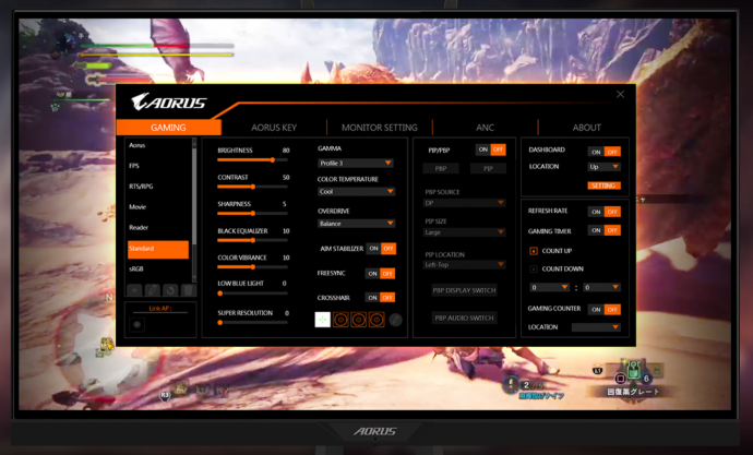 GIGABYTE dévoile un écran IPS SuperSpeed 240 Hz au temps de réponse de 0,4  ms