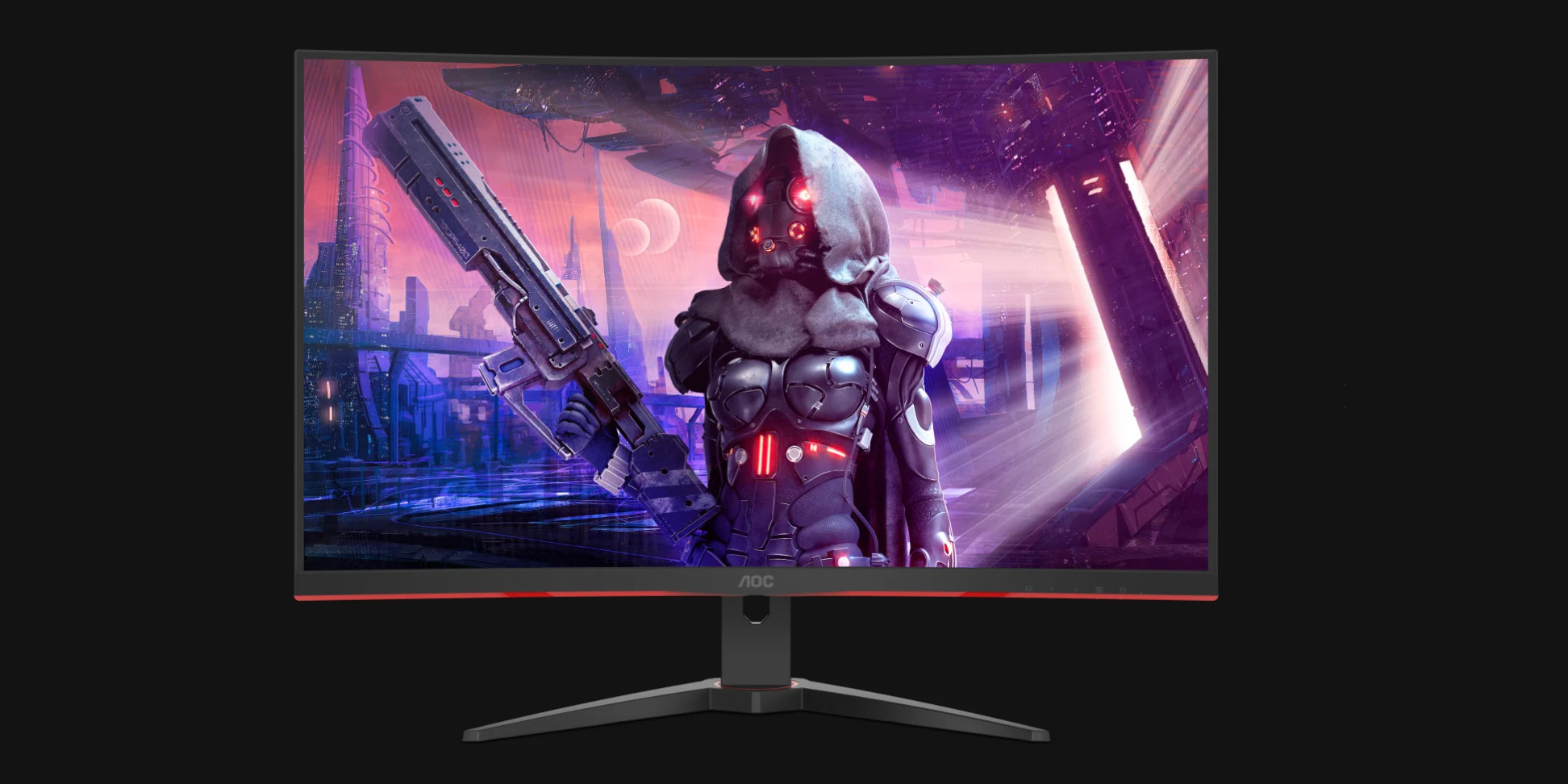 AOC Unleashes New Curved Gaming Monitor with 165Hz Refresh Rate in