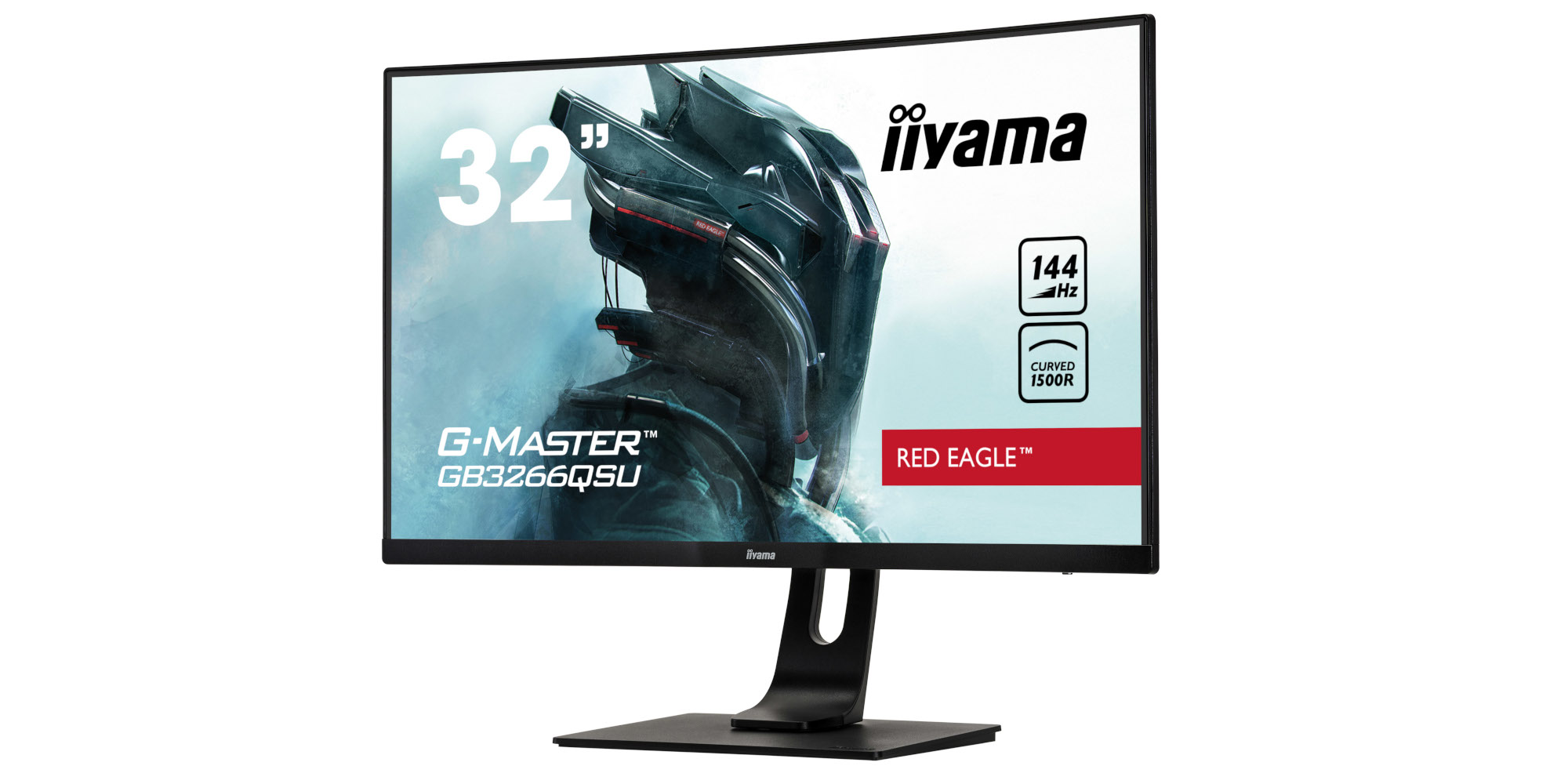Iiyama Announces Red Eagle 1440p 144Hz Curved Gaming Monitor | Blur